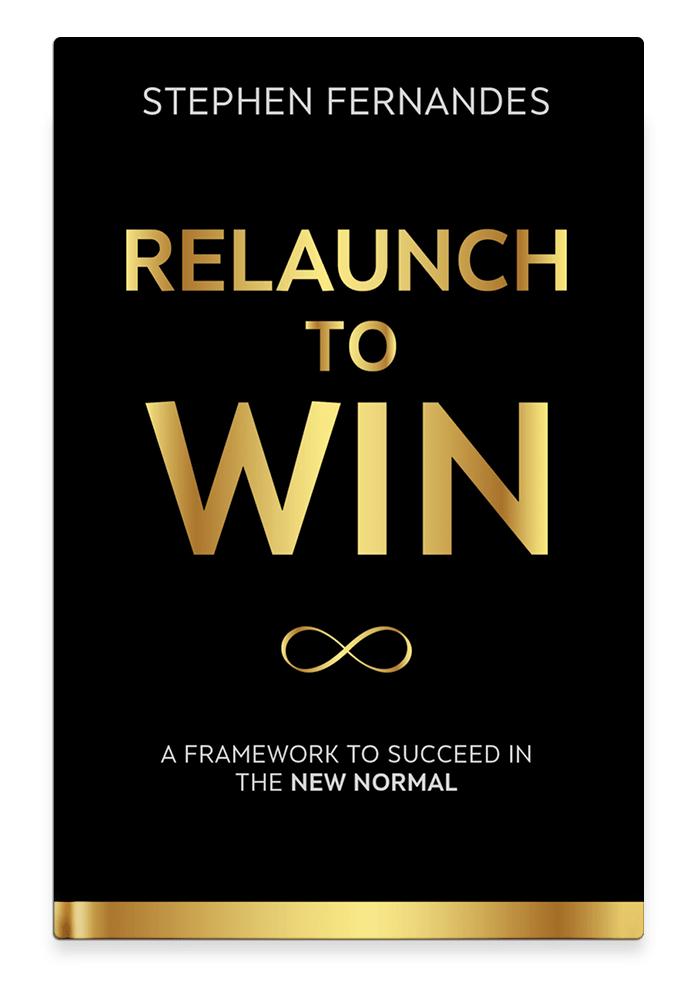 Book Hardcover Relaunch to Win Stephen Fernandes